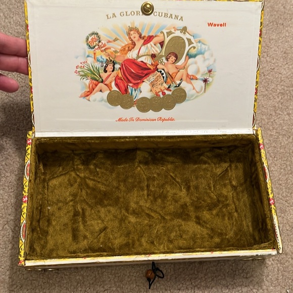 👜 Handmade La Gloria Cubana Cigar Box Purse / Keepsake Box / Jewelry Case - Picture 11 of 17